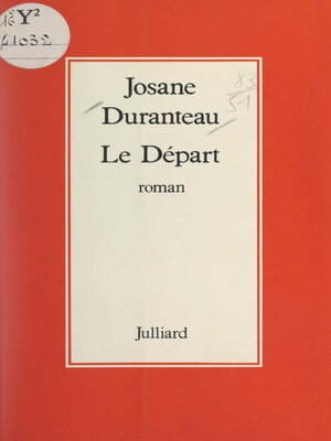 cover image of Le départ